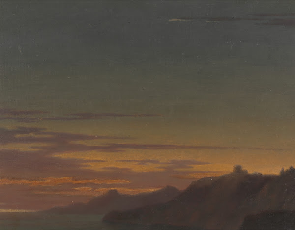 Close of the Day Sunset on the Coast between 1768 and 1775