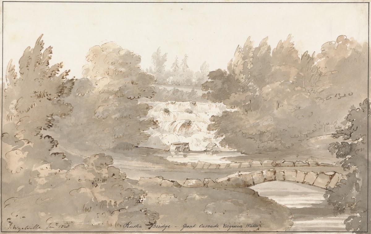 Design for Rustic Bridge below the Cascade Virginia Water 1828
