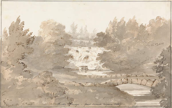 Design for Rustic Bridge below the Cascade Virginia Water 1828