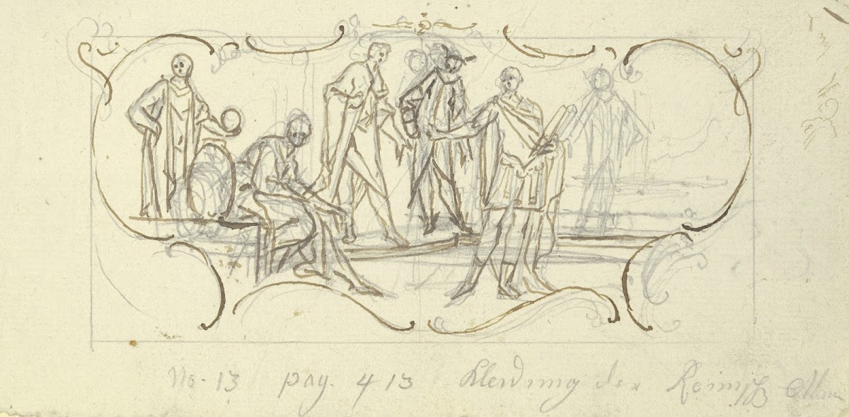 Kleidung der römischen Männer 1748