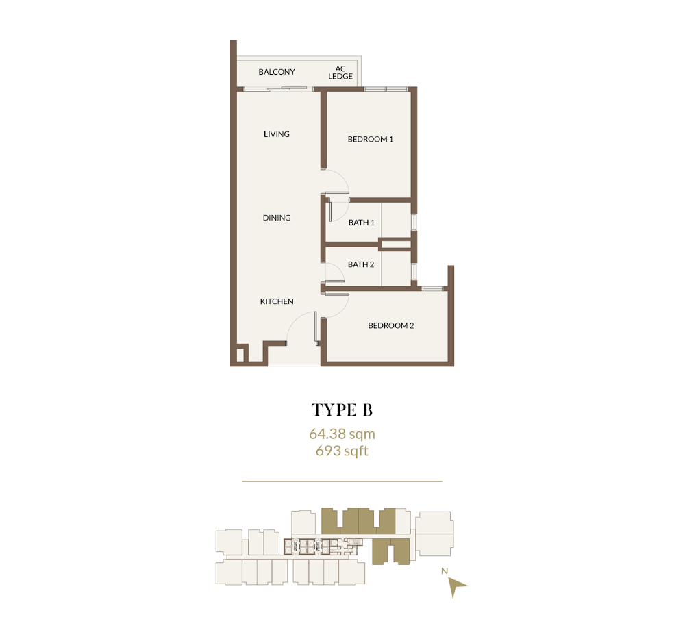 Aethera Residences floor plan