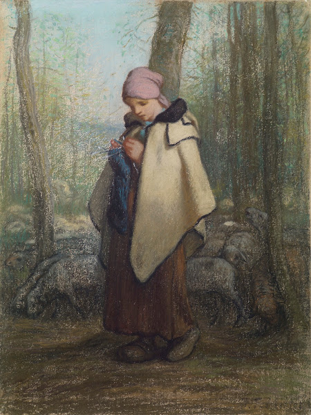The Knitting Shepherdess 185657