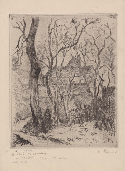 La sente des pouilleux à Pontoise 1880