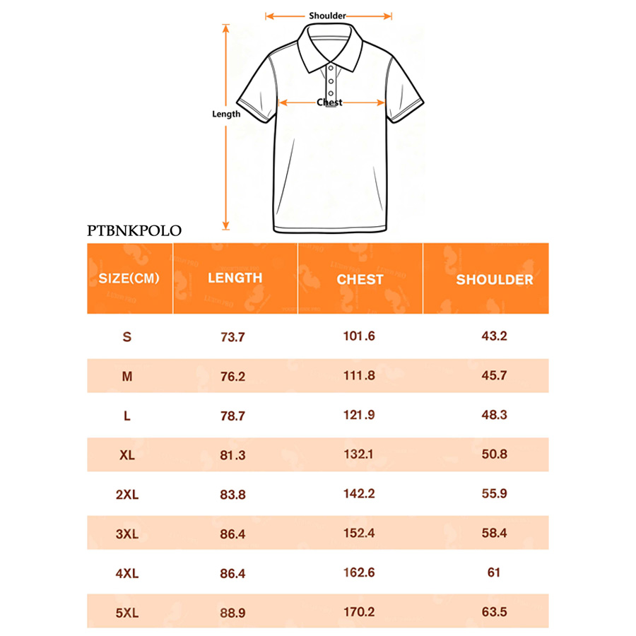 AOP Buttoned Polo
