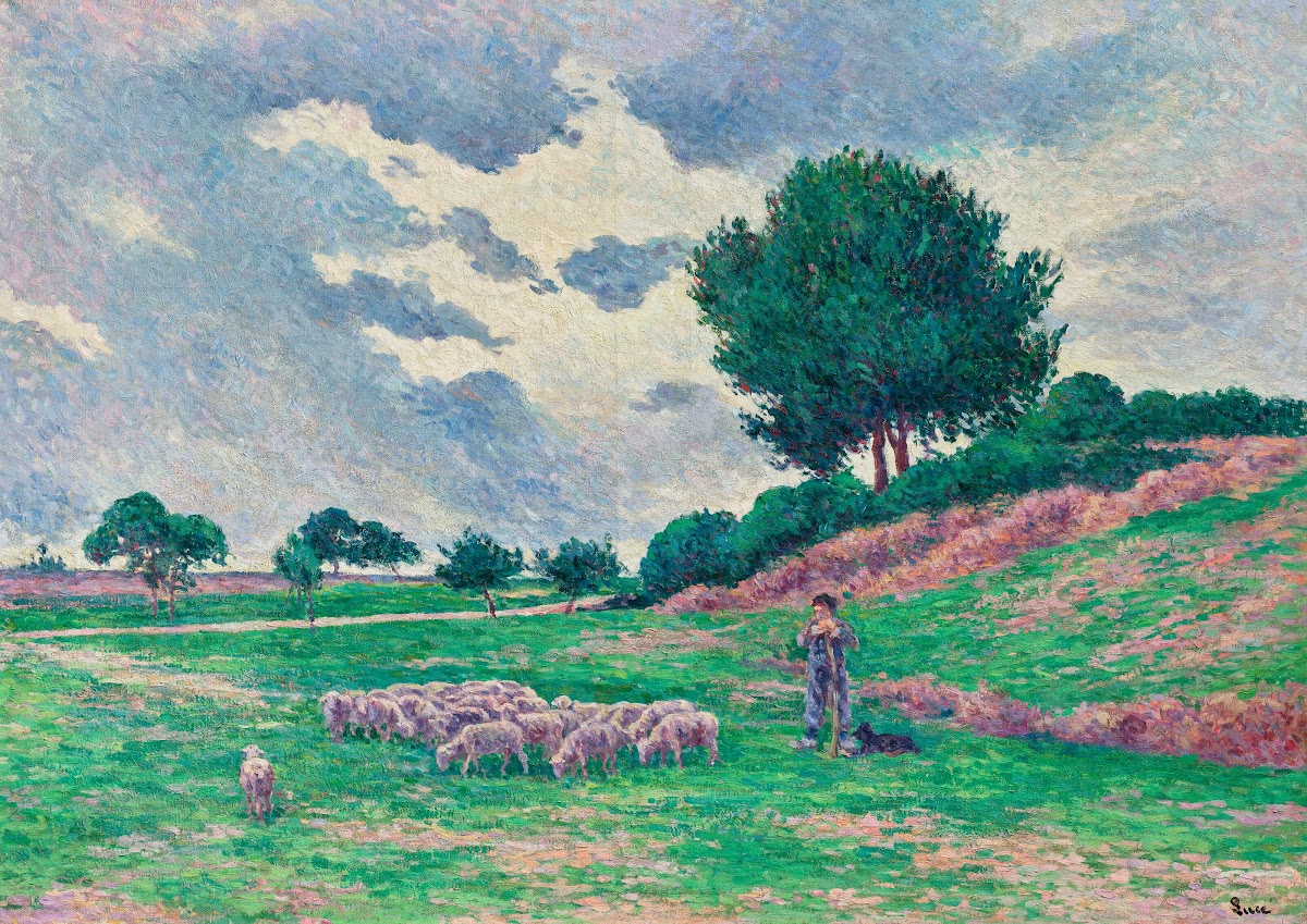 Méréville le troupeau de moutons 1902 1903
