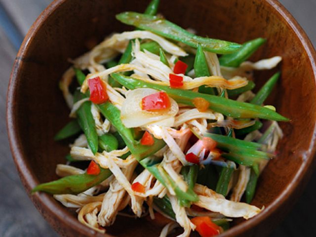 Gà Xào Đậu Que