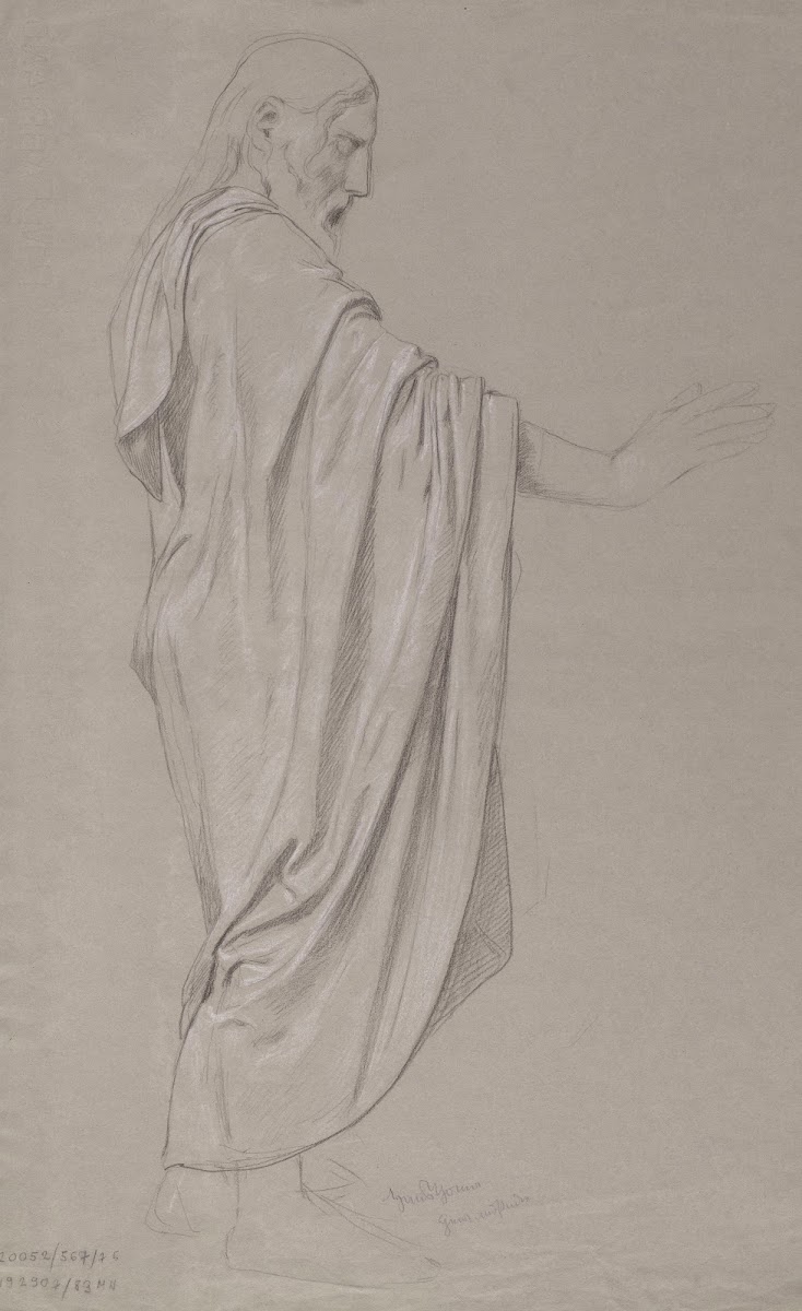 Sketch of the figure of Christ 1902