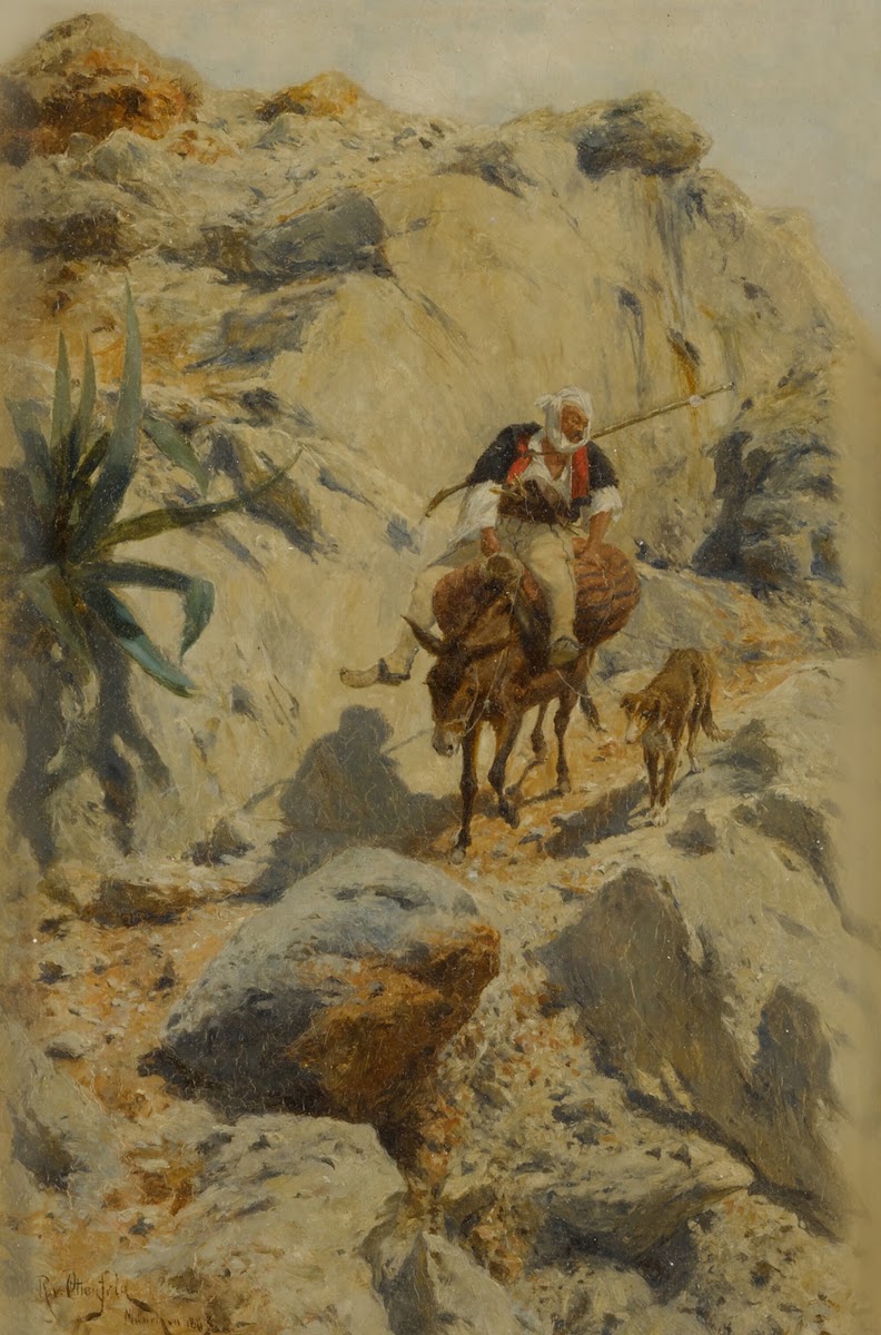Desert Rider and his Faithful Companion 1888