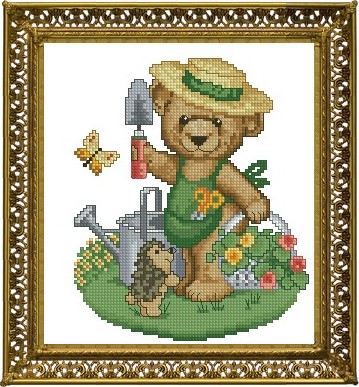 CMP P082 Bear 9 Gardener