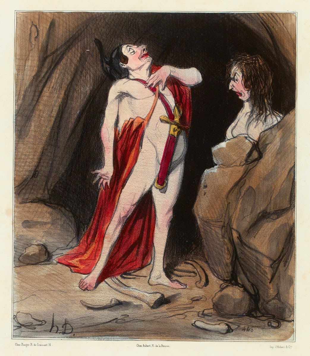 Oedipe chez le Spinx 1833