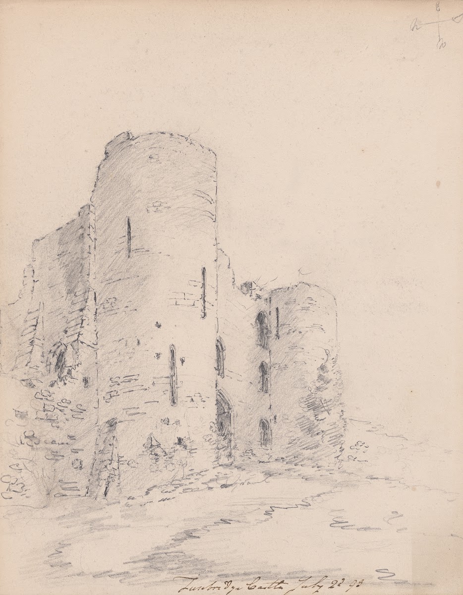 Tonbridge Castle Kent England 1793