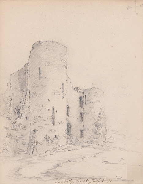 Tonbridge Castle Kent England 1793