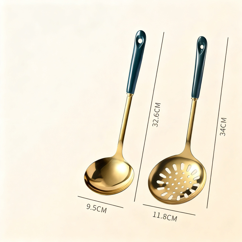 Kochbesteck-Set aus Edelstahl