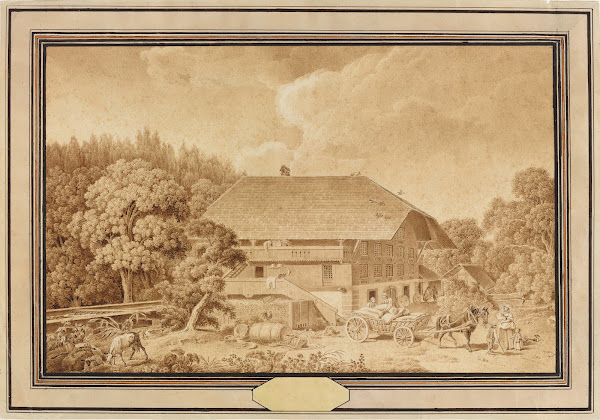 Maison de paysan dans le canton de Berne