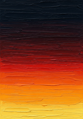 Abstract Sunset Oil Painting Texture