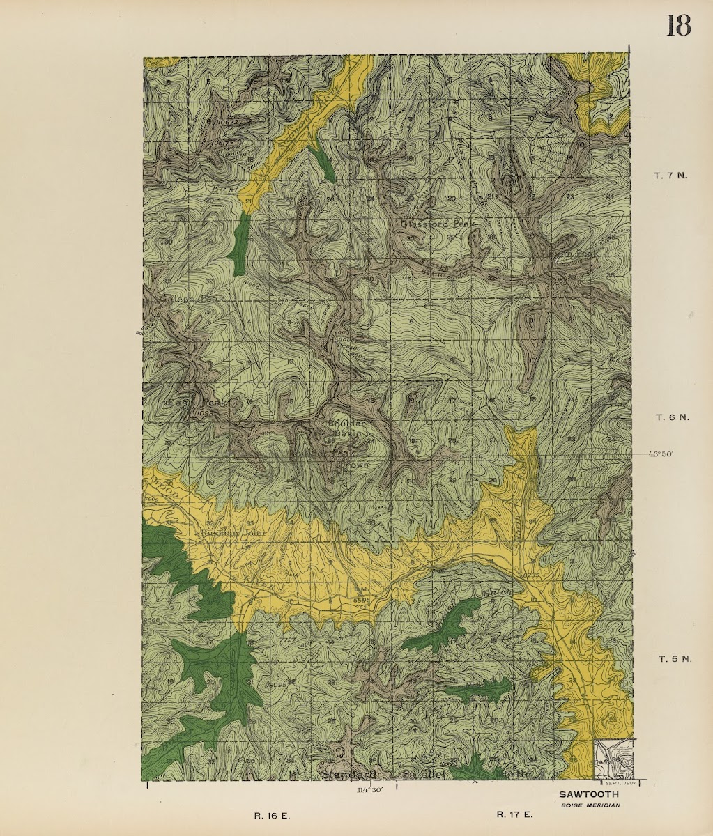 Forest atlas of the national forests of the United States Pl18 1907