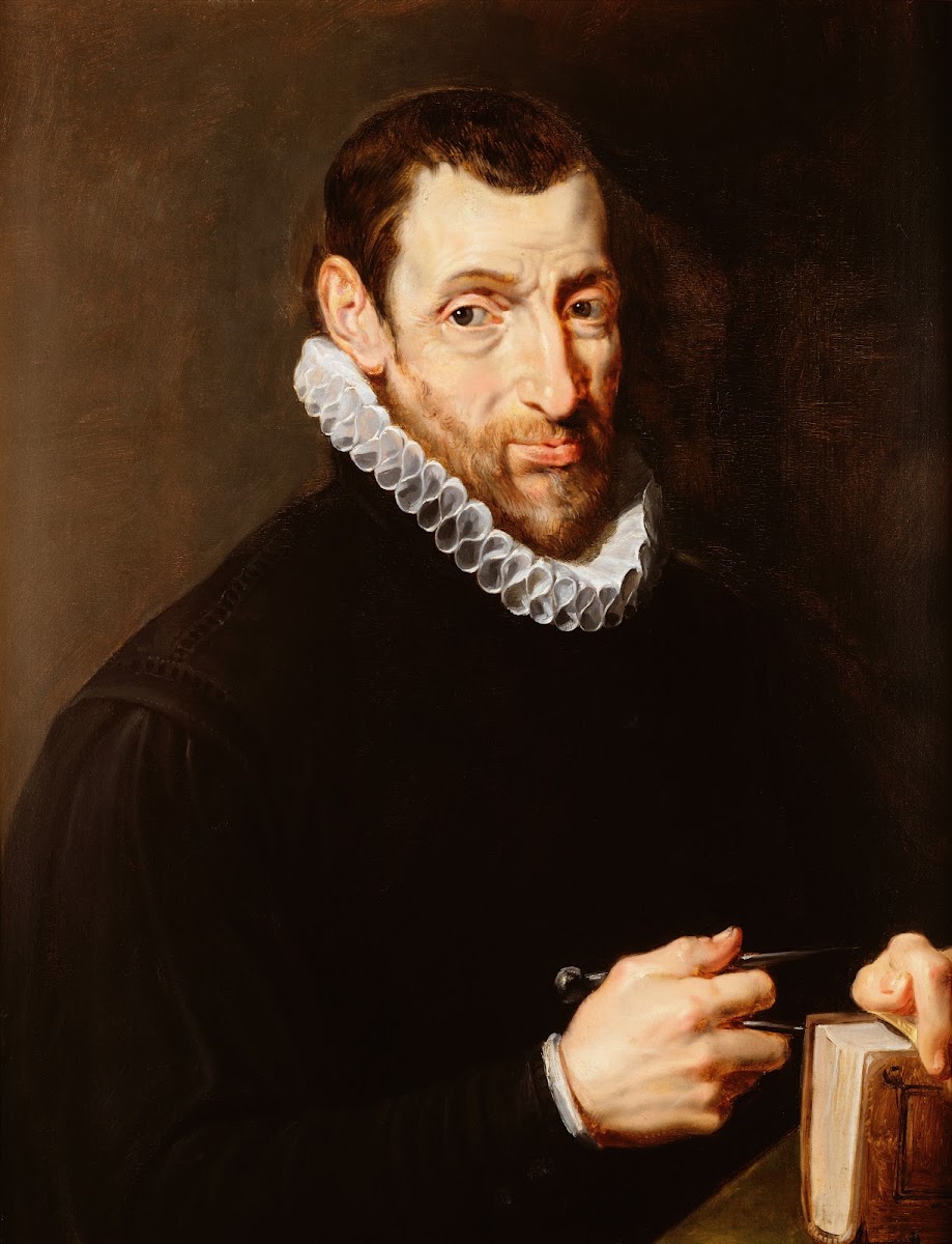 Portret van Christoffel Plantin between 1612 and 1616