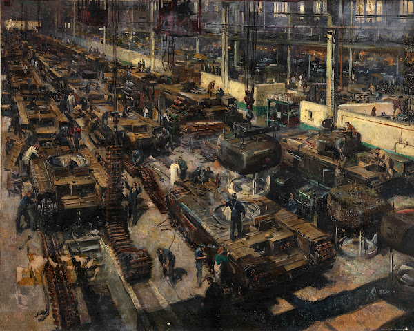 Production of tanks between 1939 and 1946