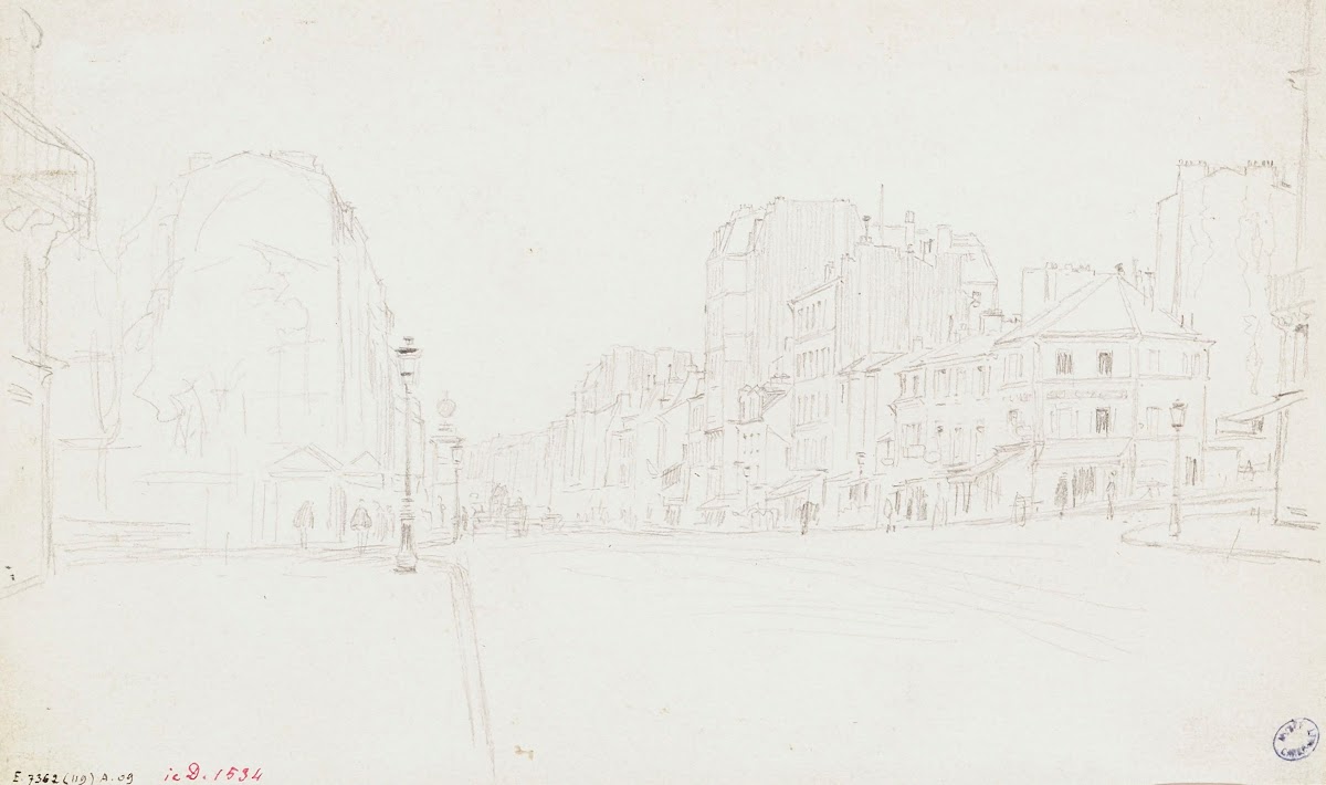 Carrefour à Paris ou dans les faubourgs 1895   1905