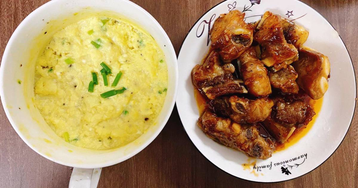 Trứng hấp kiểu Hàn Quốc