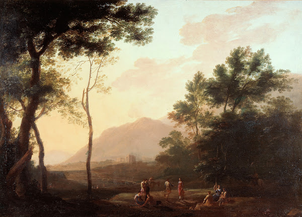 Pastoral Dancers in a landscape 1635 1652