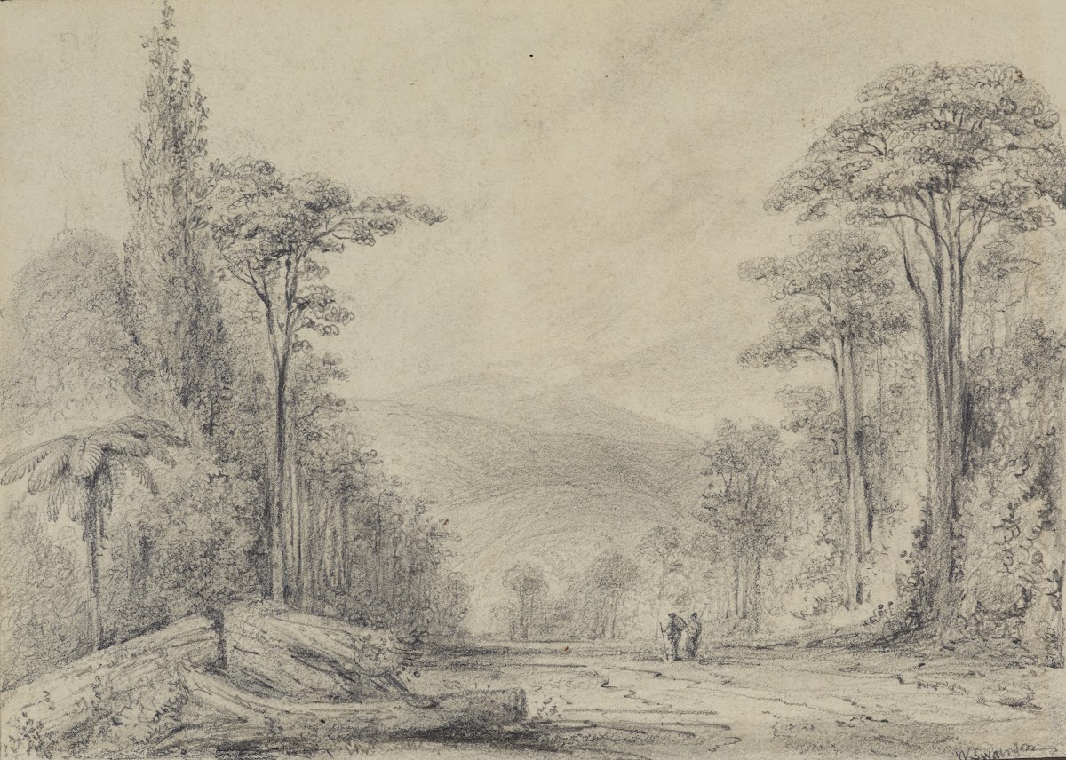 First view of the Rimutaka Range 1848