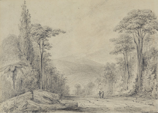 First view of the Rimutaka Range 1848