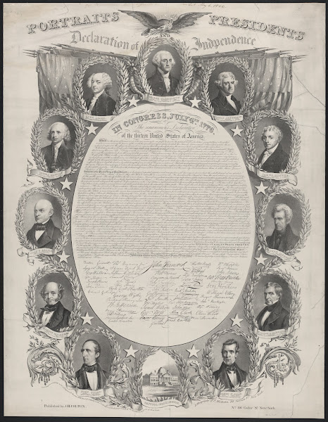 Portraits of the presidents 1846