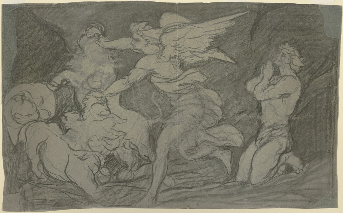 Daniel in the lions den ca 1867