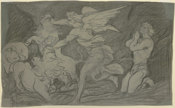 Daniel in the lions den ca 1867