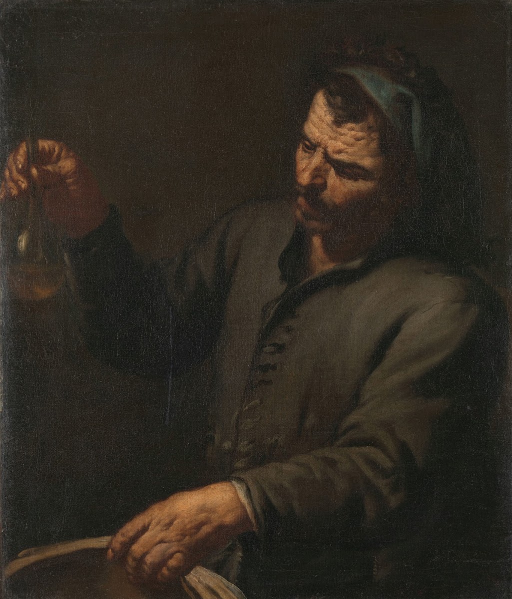 Man with Urine Bottle in his Hand c 1650   c 1674