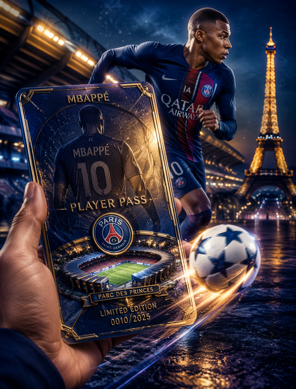 Kylian Mbappé diseña un jugador