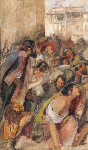 Study For The Proclamation Of Don Carlos