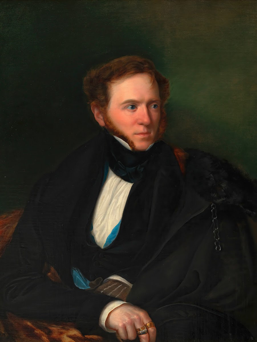 Albert von Camesina Grafiker und Altertumsforscher around 1845