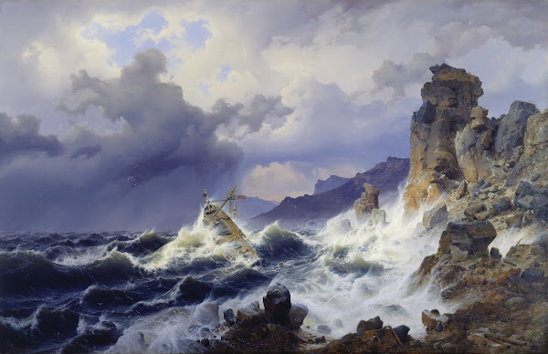 Storm at Sea off the Norwegian Coast 1837