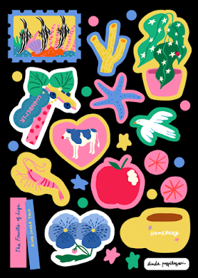 The World I Grew Into - Sticker Sheets Series