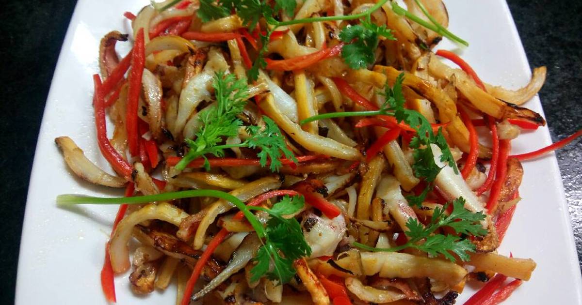 MỰC XÉ  RƠM XÀO SA TẾ