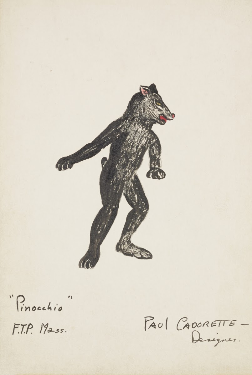 Pinocchio Black Bear 1934 1943