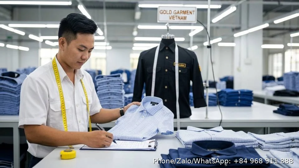 Men's Short-Sleeve Shirts - Gold Garment Vietnam