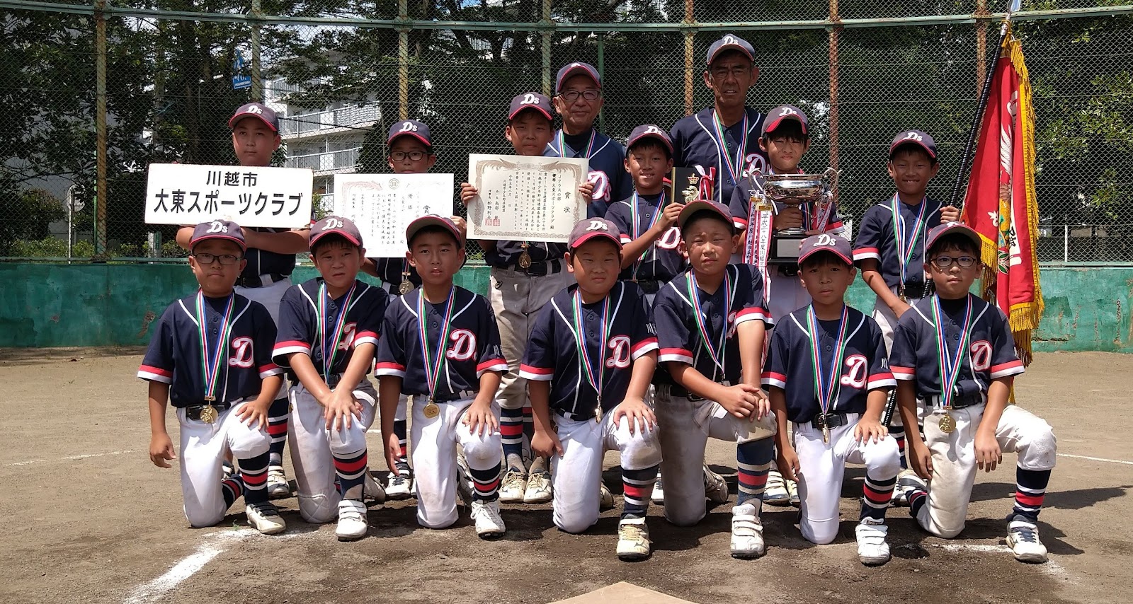 夏季大会 優勝　大東スポーツクラブ