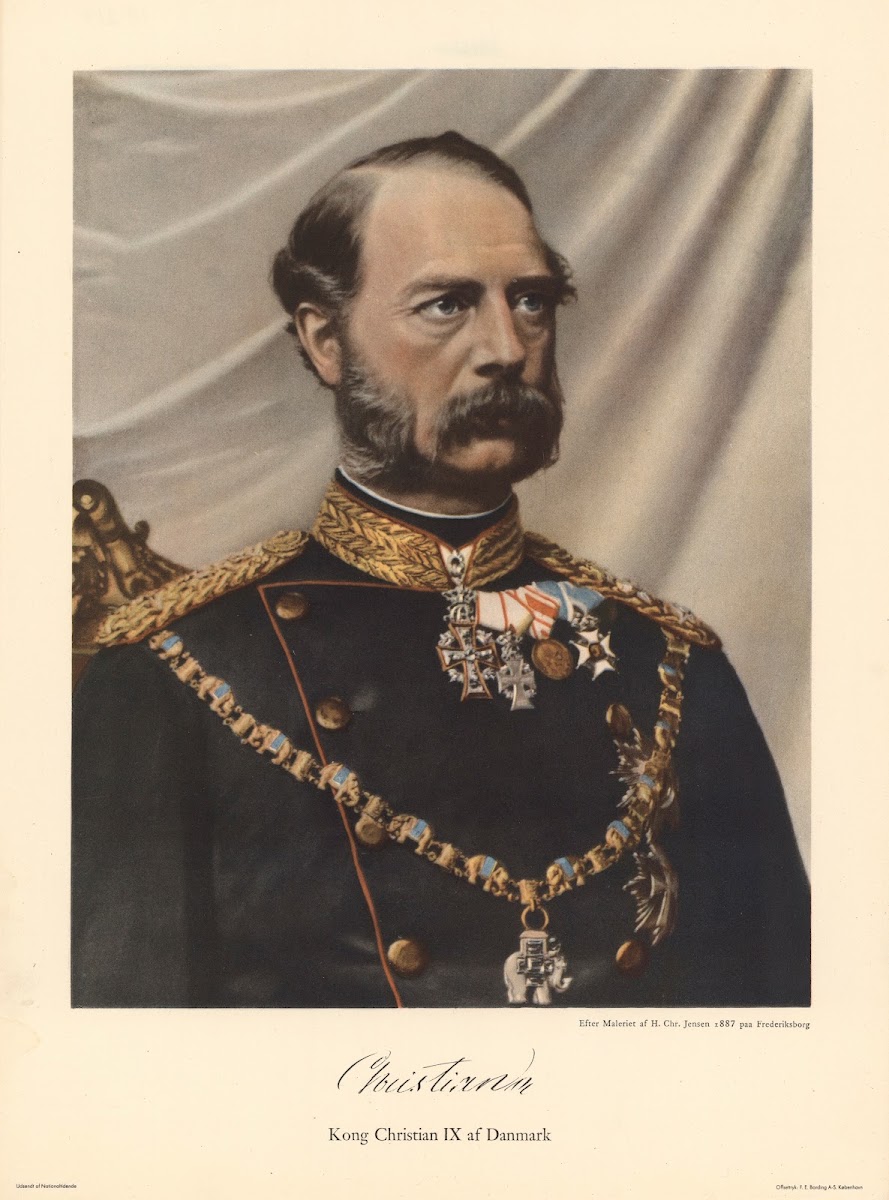 King Christian IX of Denmark 1944