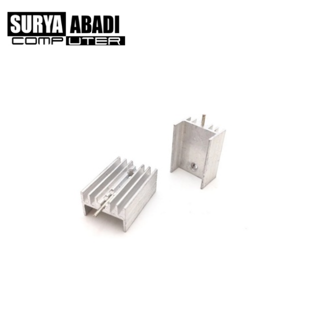 HEATSINK SILVER 20X15X10MM