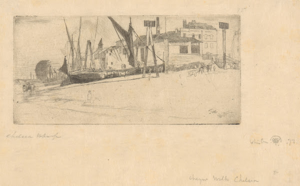 Chelsea Wharf 1863