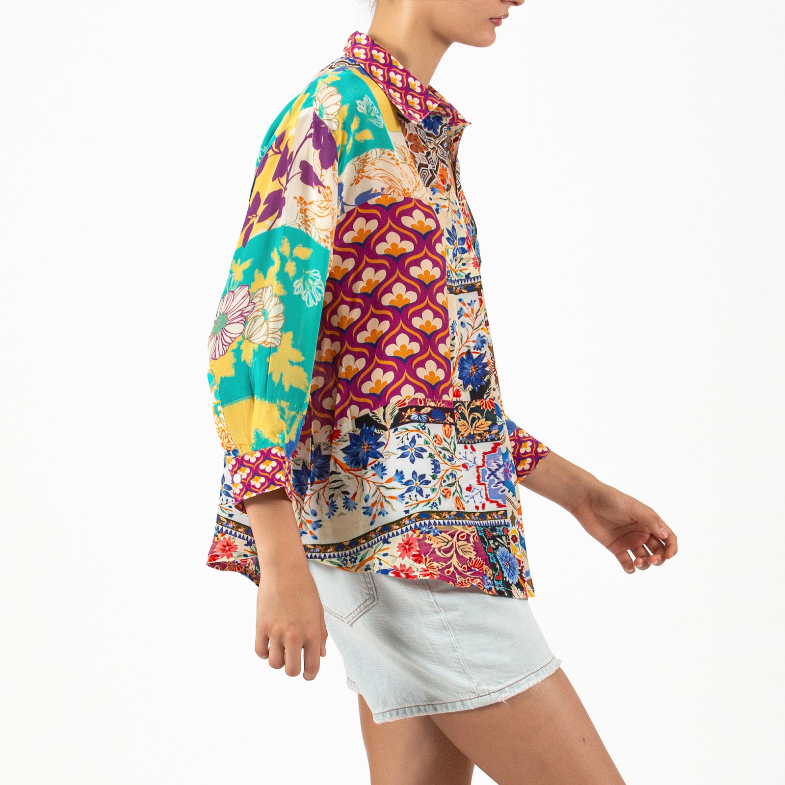 Bohème Collage Shirt — 3