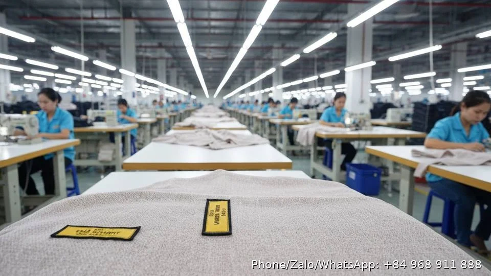 Automated Clothing Manufacturing - Gold Garment Vietnam