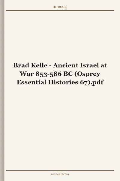 Ancient Israel at War 853-586 BC (Osprey Essential Histories 67)