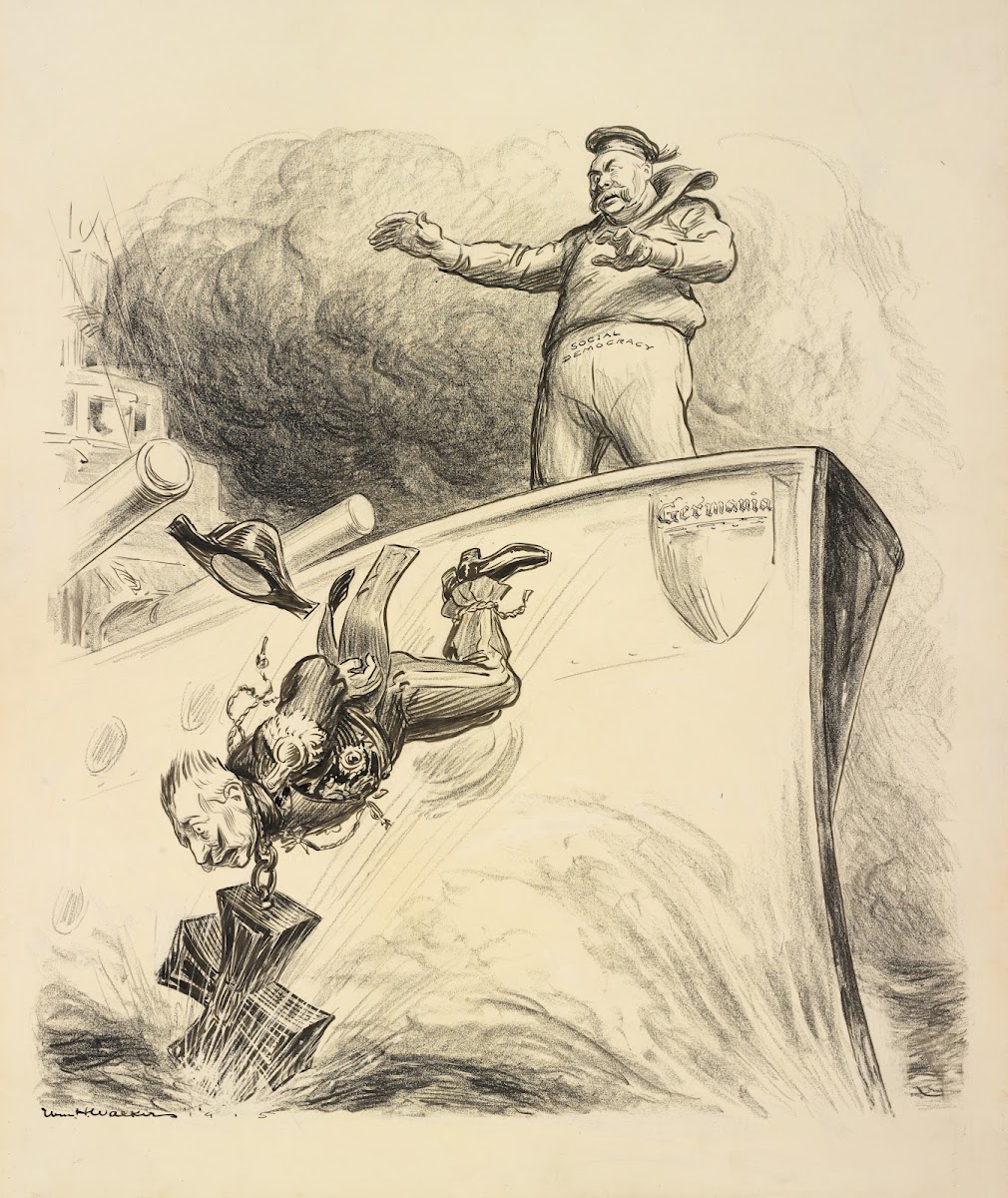 Dropping the pilot 1915