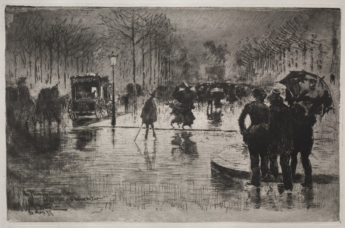 Artists Returning from the Salon 1877