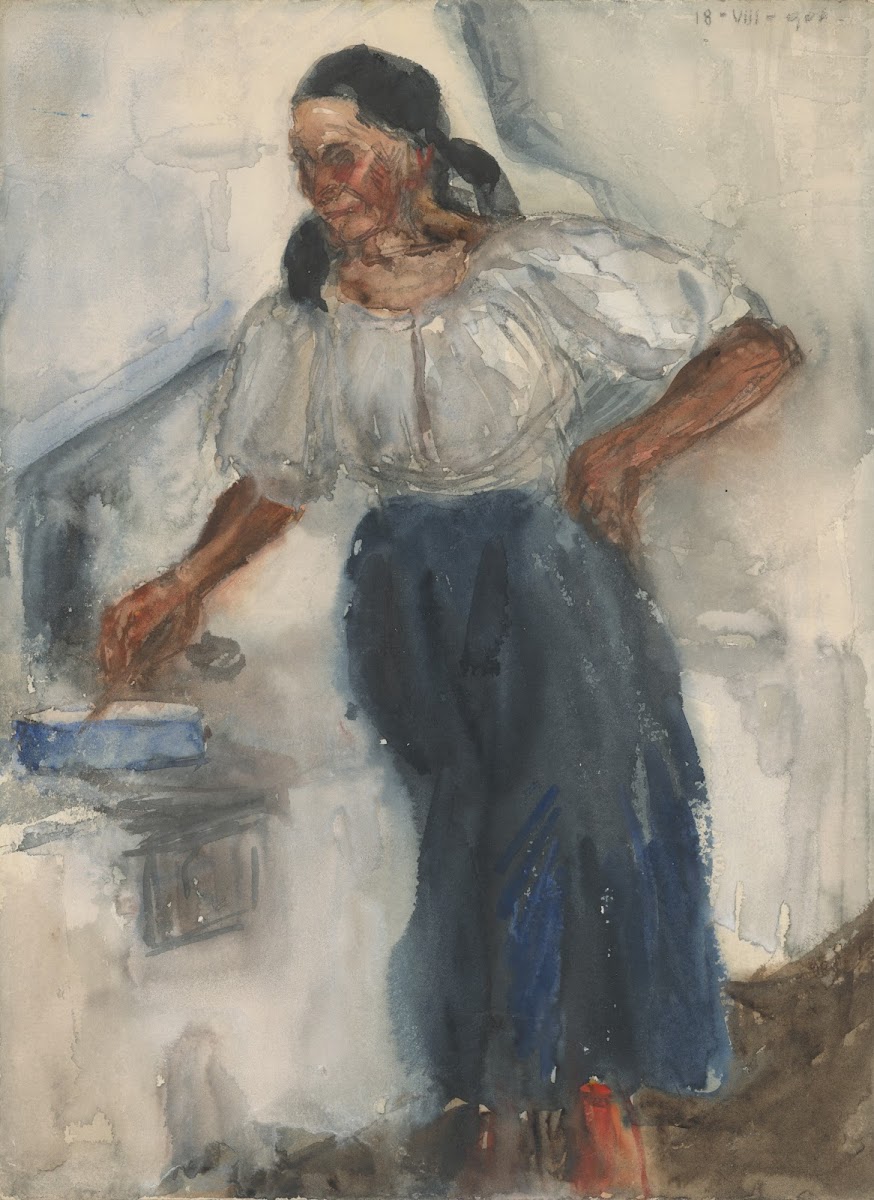 Woman at the Stove 1904