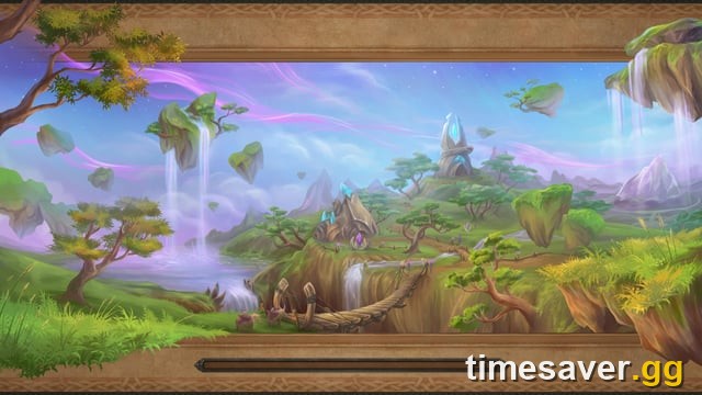 Nagrand, home of the Ring of Trials arena on the TBC Anniversary realms